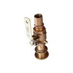 BFI Bronze Hull Kit 1-1/2in with white handle (O8011-KIT).