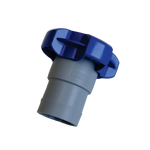 1-1/2” Flow-Rite QC S1008 blue/gray connector w/SS clamp.