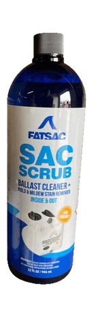 Sac Scrub cleaner, 32 oz - for ballast tanks, mold prevention & mildew removal.