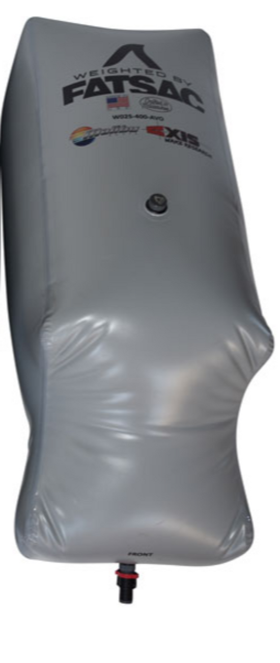 Gray 400lb PNP Rear Sac W025-400-AVO for Malibu & Axis with bottom valve.