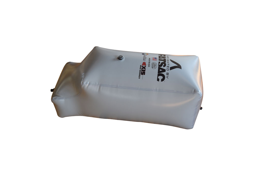 AXIS PNP REAR SAC 750 lbs inflatable bag with valve and logos (W025-750-AVO).