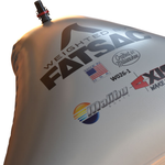 Close-up of AXIS WAKE PNP BOW SAC FACTORY 2ND bag with logos and labels.