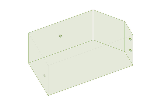MALIBU PNP REAR SAC, 550 POUNDS, (GETS 1-1/8" QC FITTINGS)