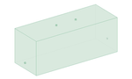 Isometric view of the AXIS WAKE PNP REAR SAC (400 lbs).