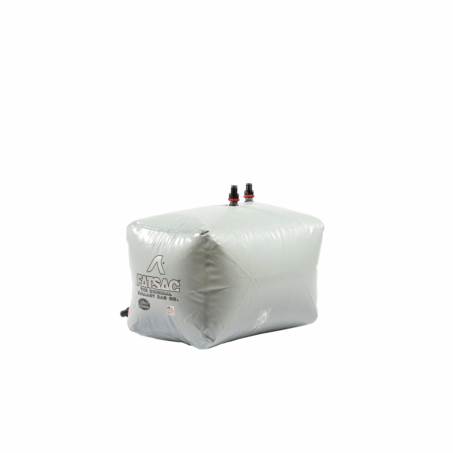 Gray Tige PNP FatSac kit RZX3 bag, two valves, fits STB sacs.